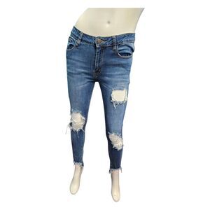 Machine Skinny Distressed Jean's Womens Size 9